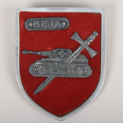 Scarce WW2 BEJA Battle Badge