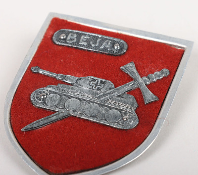 Scarce WW2 BEJA Battle Badge - 5