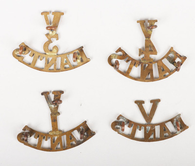 Volunteer Hampshire Regiment Shoulder Titles - 2