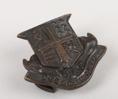 Rare WW1 Bournemouth Volunteer Training Corps Cap Badge - 5