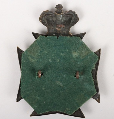 Victorian Isle of Wight Rifle Volunteers Other Ranks Helmet Plate - 2