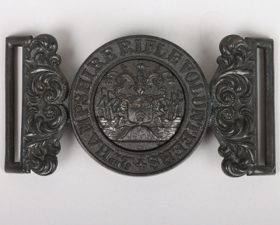 2nd (Southampton) Hampshire Rifle Volunteers Waist Belt Clasp