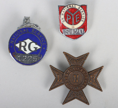 Grouping of WW2 Home Front Badges