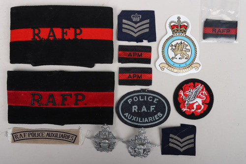 Royal Air Force Police Auxiliaries and Provost Badges and Insignia