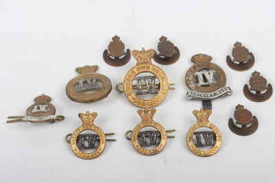 Grouping of Regimental Badges of 4th Queens Own Hussars - 2