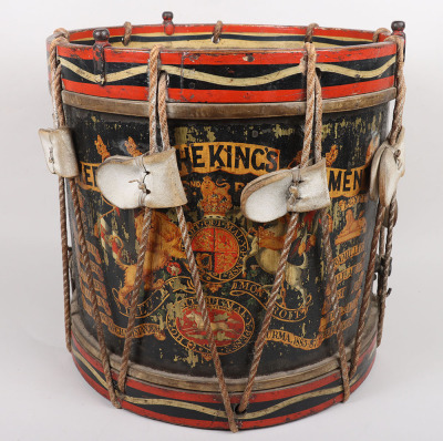 Victorian 2nd Battalion The Kings Liverpool Regiment Drum