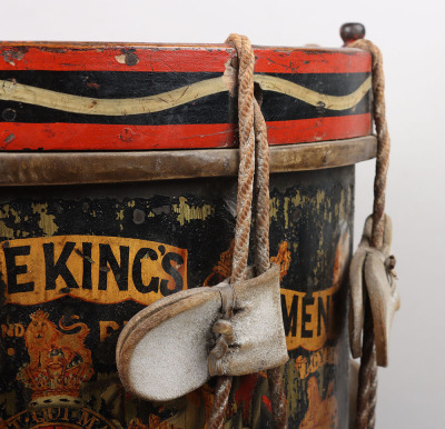 Victorian 2nd Battalion The Kings Liverpool Regiment Drum - 5