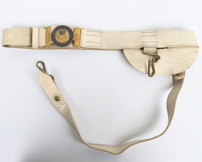 Victorian Hampshire Milita Officers Waist Belt - 7