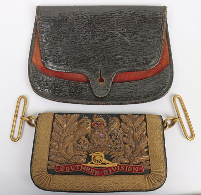 Victorian Royal Artillery Southern Division Officers Full Dress Pouch