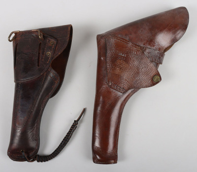 1915 Dated British Officers Webley Pistol Holster - 3