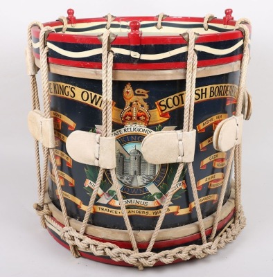 3rd Battalion Kings Own Scottish Borderers Regimental Drum