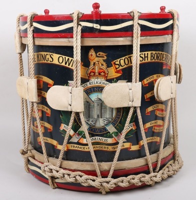 3rd Battalion Kings Own Scottish Borderers Regimental Drum - 2