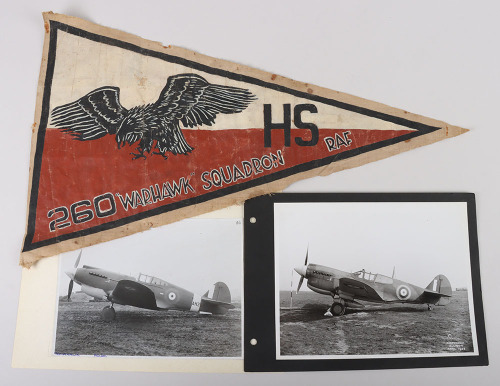 Royal Air Force No 260 Squadron Pennant