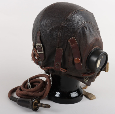 WW2 Royal Air Force C-Type Flying Helmet Set - 9