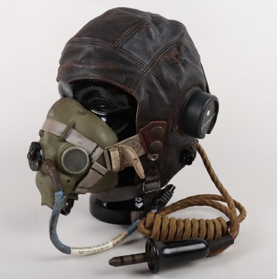 WW2 Royal Air Force C-Type Flying Helmet Set - 5
