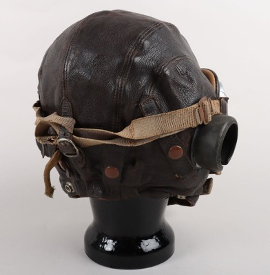 WW2 Royal Air Force C-Type Flying Helmet Set - 6