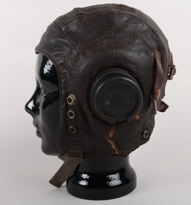 WW2 Royal Canadian Air Force (R.C.A.F) C-Type Flying Helmet - 3