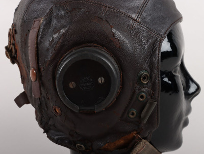 WW2 Royal Canadian Air Force (R.C.A.F) C-Type Flying Helmet - 8