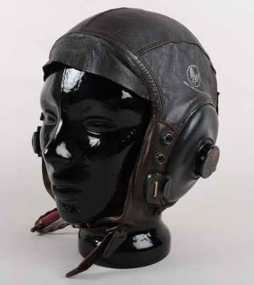 Attributed WW2 American USAAF A-11 Flying Helmet - 2