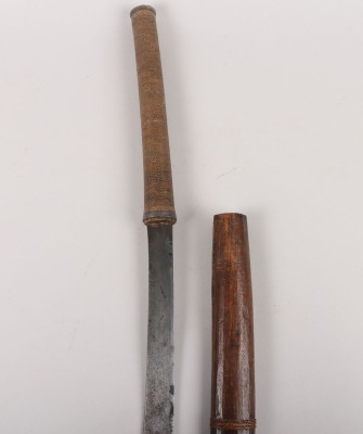 Burmese Sword Dha, Late 19th Century - 2