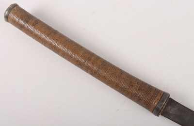 Burmese Sword Dha, Late 19th Century - 8