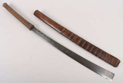 Burmese Sword Dha, Late 19th Century - 14