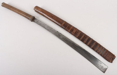 Burmese Sword Dha, Late 19th Century - 15