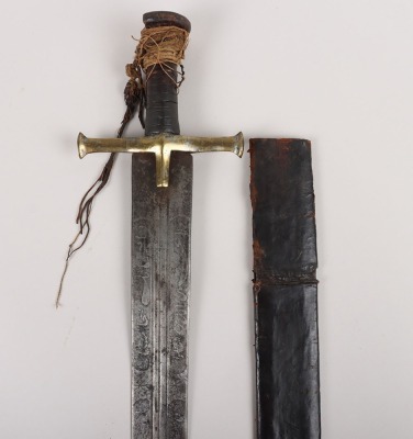 Sudanese Mahdist Period Sword Kaskara - 22