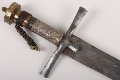 Sudanese Mahdist Period Sword Kaskara, - 3