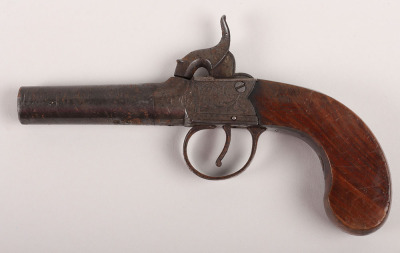 Boxlock Percussion Pocket Pistol c.1860 - 3