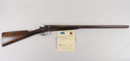 Deactivated Double Barrel Shotgun by W W Greener, Birmingham