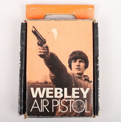 Boxed Webley Junior Mk II .177 Air Pistol