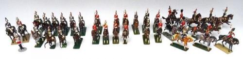 Britains and other British Cavalry in full dress