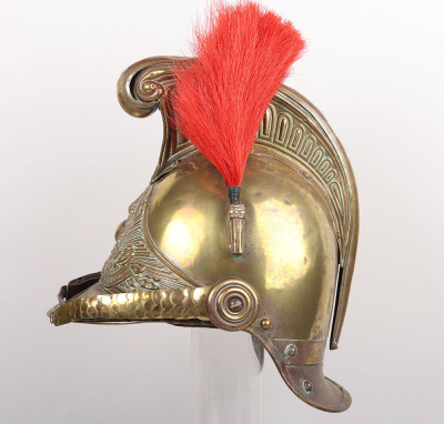 Late 19th Century French Firemans Sapeurs Pompiers Parade Helmet - 2