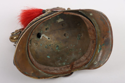 Late 19th Century French Firemans Sapeurs Pompiers Parade Helmet - 8