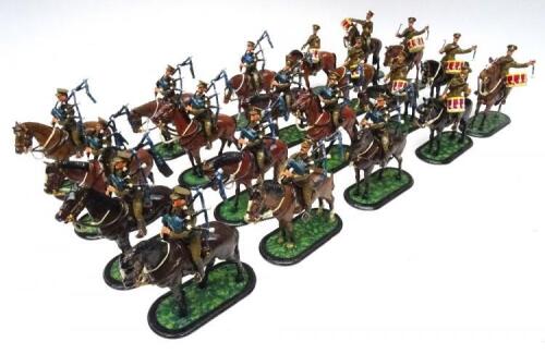 New Toy Soldiers: Mounted Pipes and Drums of the 1st Canadian Mounted Rifles