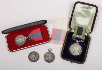 WW2 British Royal Artillery Battle Dress and Indian General Service Medal Set Attributed to Staff Sergeant Eric Leslie Percy Woodward Royal Artillery - 14