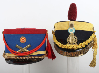 Argentinian Military Officers Parade Shako