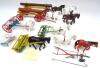 Britains and other Horse-drawn Farm Carts and Implements - 2