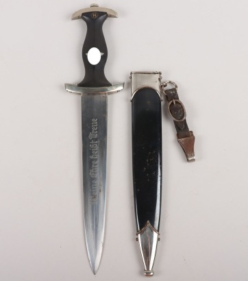 Third Reich SS (Schutzstaffel) Mans Dress Dagger by Karl Tiegel RZM M7/81