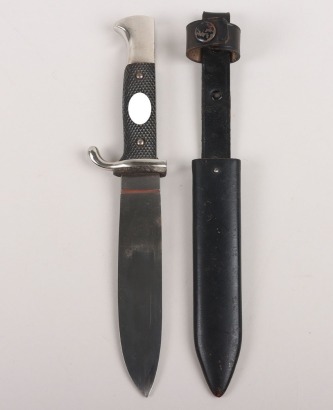 Third Reich Transitional Hitler Youth Boys Dagger by Carl Eickhorn, Solingen