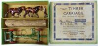 Britains set 12F, Timber Carriage