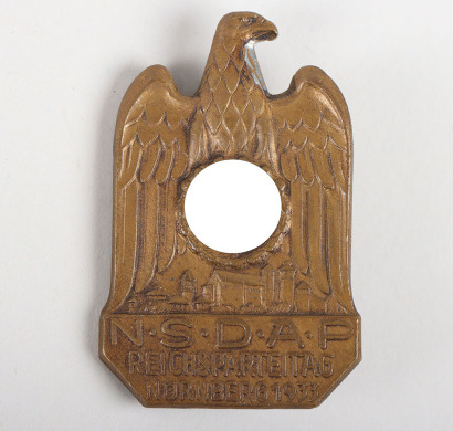 Third Reich Reichsparteitag Nürnberg 1933 Badge