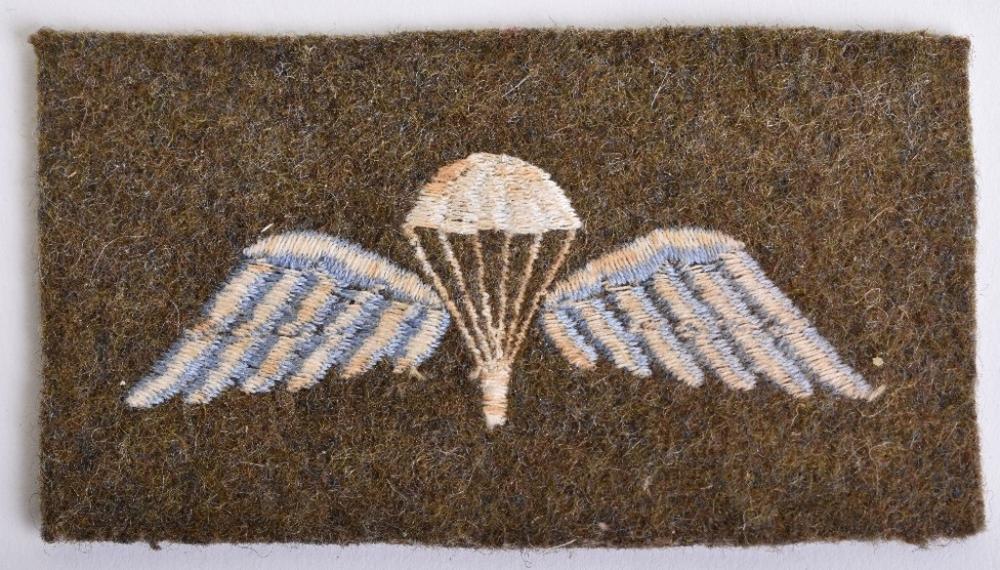 Scarce 1st Type WW2 British Parachute Qualification Jump Wing