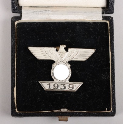 1939 Bar to the Iron Cross 1st Class by B.H. Mayer, Pforzheim