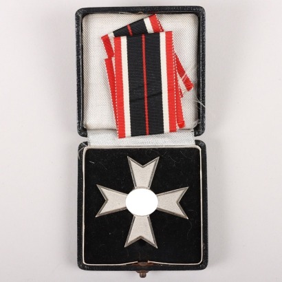 Third Reich War Merit Cross 1st Class Without Swords by Steinhauer & Lück with Original Presentation Case