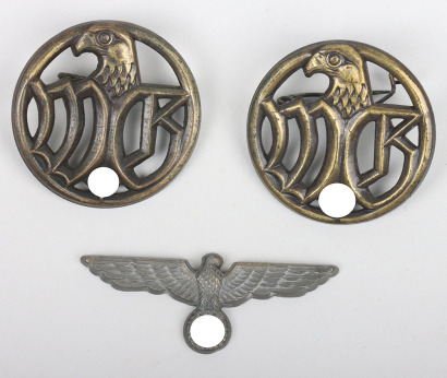 German Wehrmacht Membership Pins “Wehrmachtsgefolge”