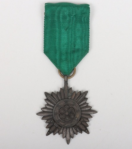 German Ostvolk Eastern Peoples Medal 2nd Class in Bronze with Swords