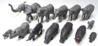 Britains plastic Zoo Animals