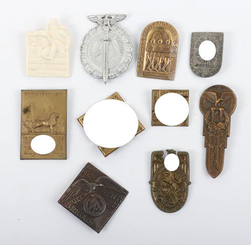 Selection of Third Reich Rally / Day Badges